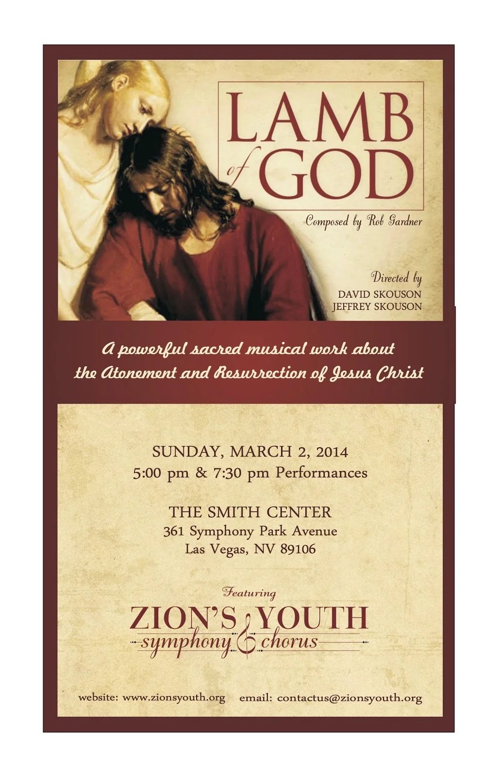 Spring 2014: Lamb of God
