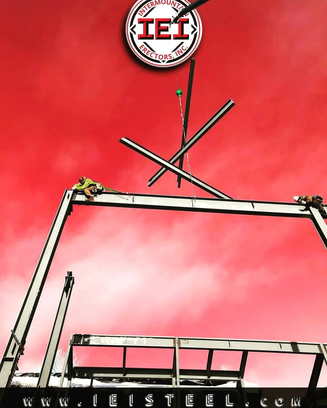 Straddling the iron for nearly 30 years. We're the structural steel erectors with the fabricators and detailers to design, create, and erect your next project.

#structuralsteel #steel #steelerectors #erectors #construction #detailers #fabricators #t