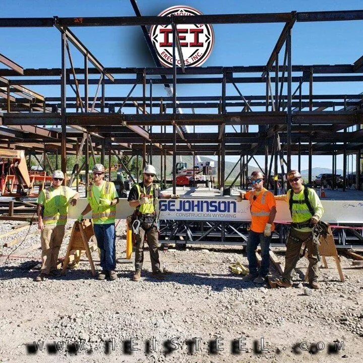 This is what we do; this is who we are. We are a team of experienced American Institute of Steel Construction Certified steel erectors who go the extra mile day in and day out. For a team as experienced as this, they're the king's of their iron jungl