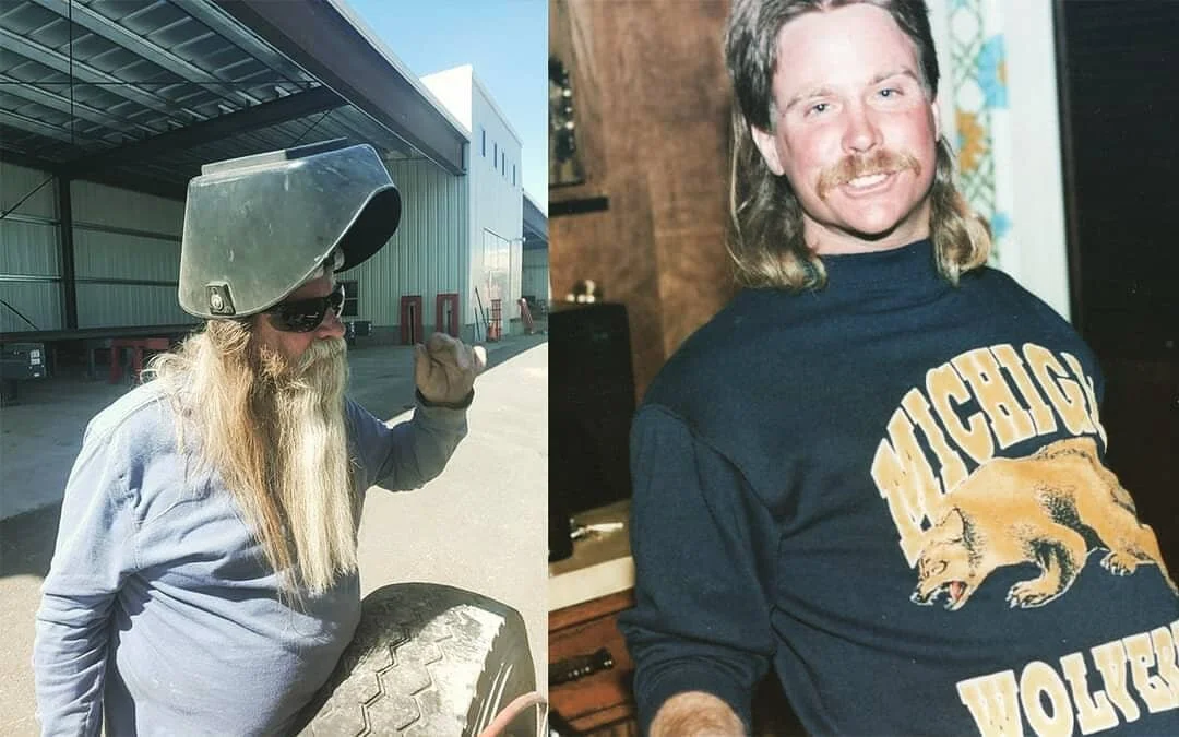 We give you the man, the myth, the legend, the fabricator from then to now for our Throwback Thursday. Beauty doesn't stray far from our man, Dale. Thanks for the updated shot, Jake Anderson!

#throwbackthursday #fabricators #structuralsteel #miscell