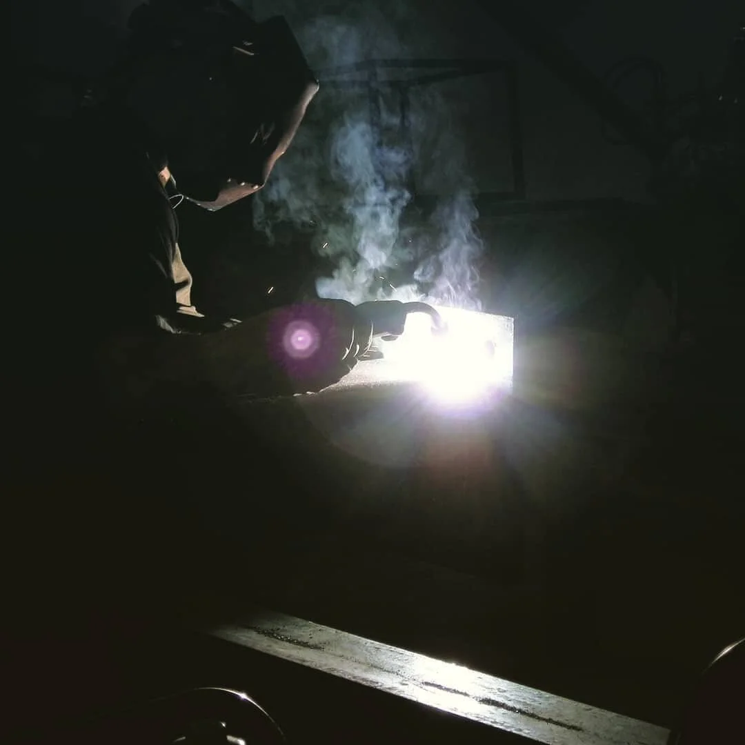 Fabrication is its own art form. It's the medium we choose to work with every day of the work week.

#fabrication #fabricators #welders #welding #art #tgif #idaho #idahofalls #structuralsteel #steel #metal #metalworking #torch