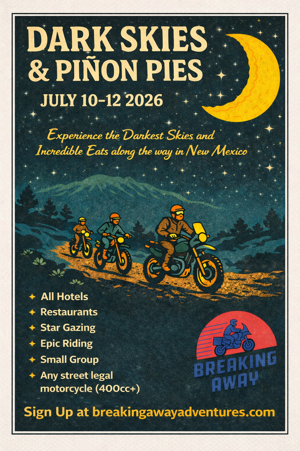 Dark Skies & Pinion Pies