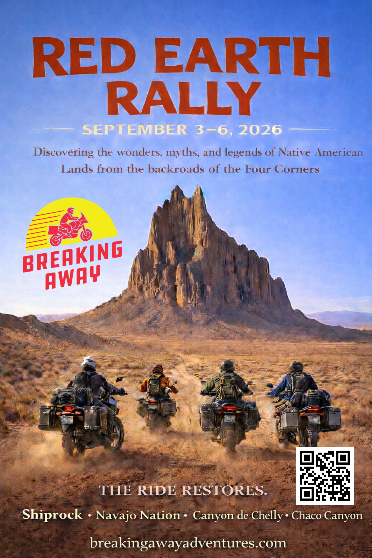 Earth Rally Ride the Red Earth. — Breaking Away Adventures