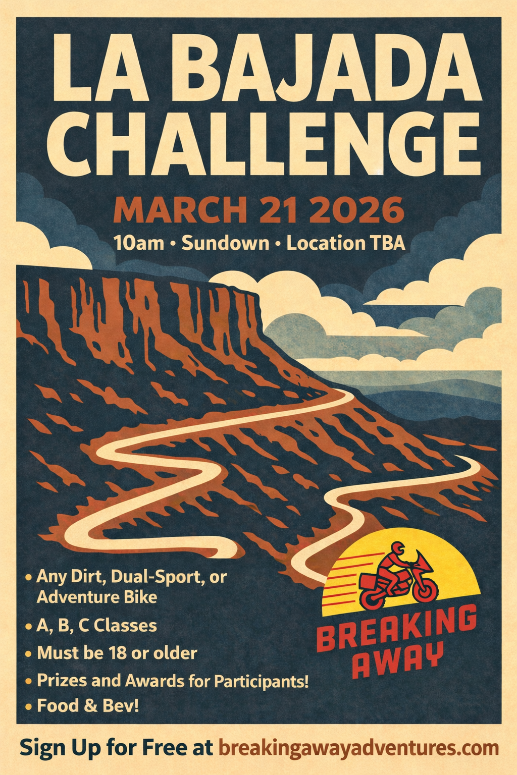 The La Bajada Challenge