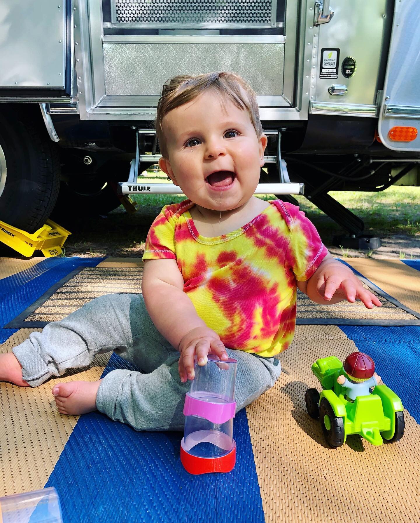 First camping trip of the season is underway! We&rsquo;re chipping away at our goal to camp at/visit all Michigan State Parks. First stop: North Higgins Lake State Park. 🐟⛵️⛱

It feels so good to be back in nature enjoying one of our favorite activi