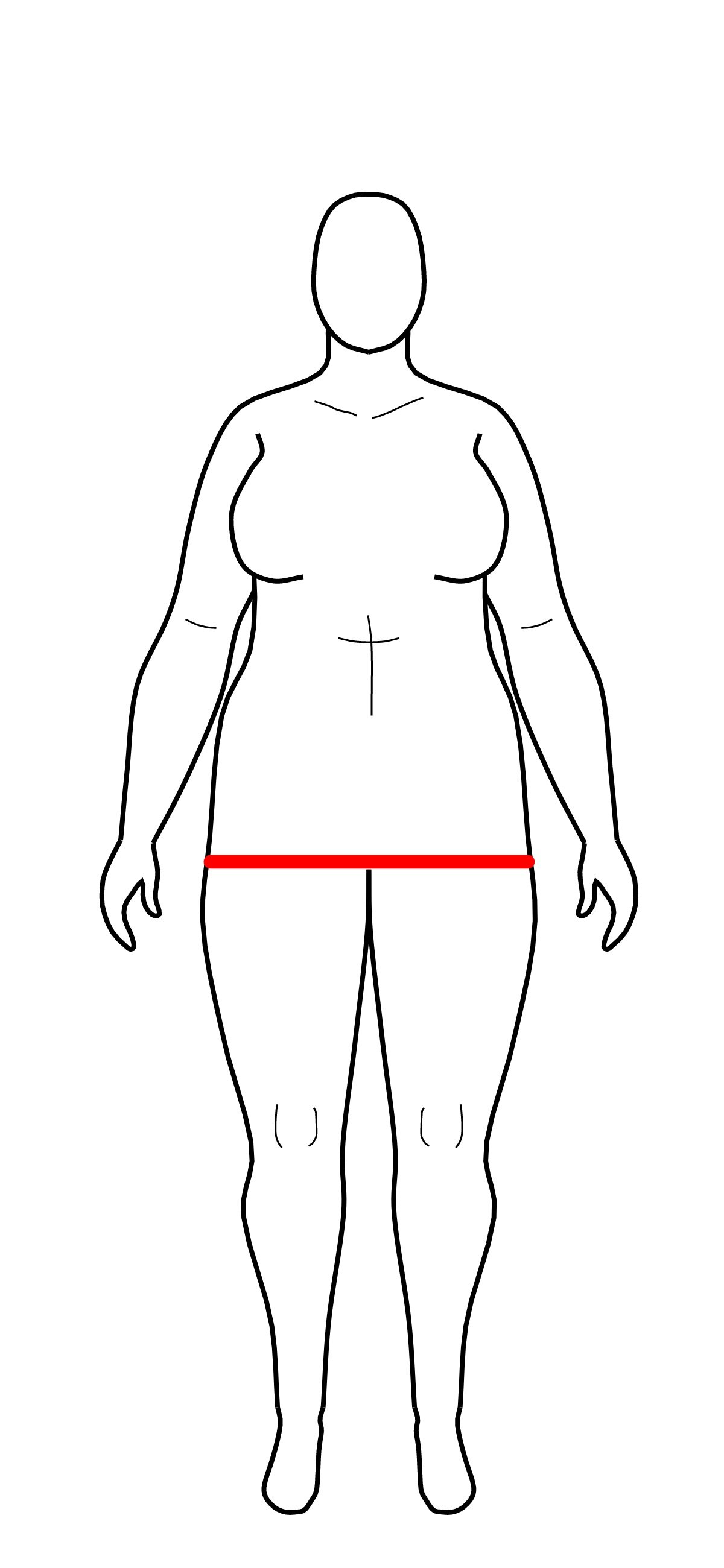 Full hip circumference with bra (Copy)