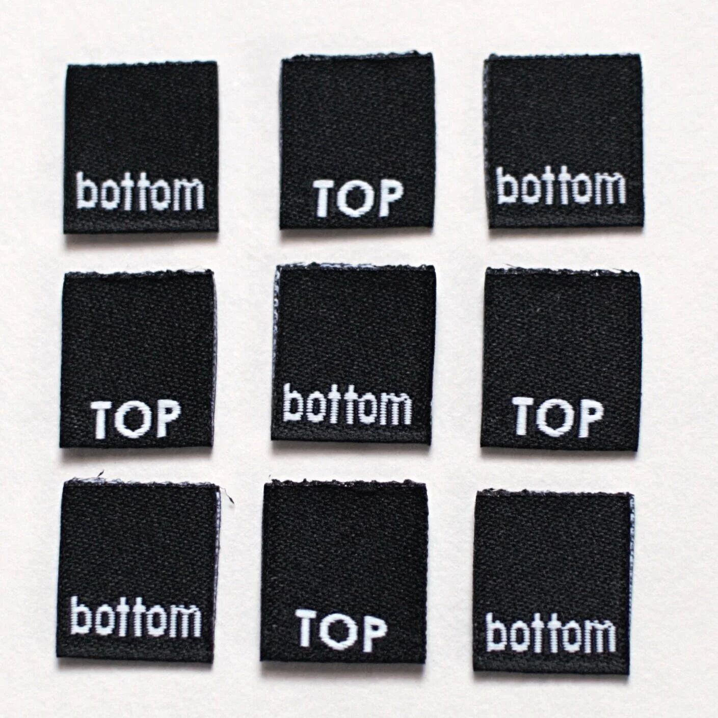 TOP/bottom Labels