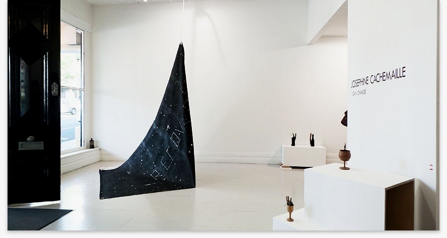 Installation view.