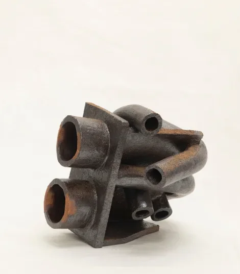   Insides ll.  2024. Amagama fired clay. 210 x 240 x 265mm 