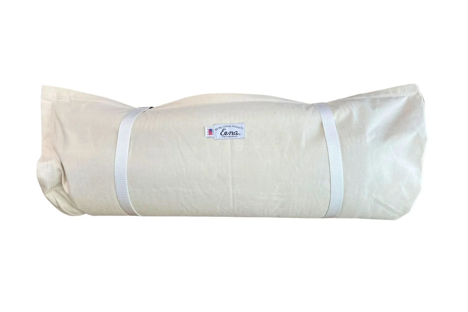 Kids bedroll rolled up