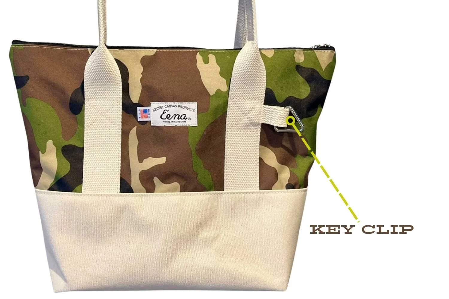 Camouflage Tote Bag | Made In Oregon — Beckel Canvas Products