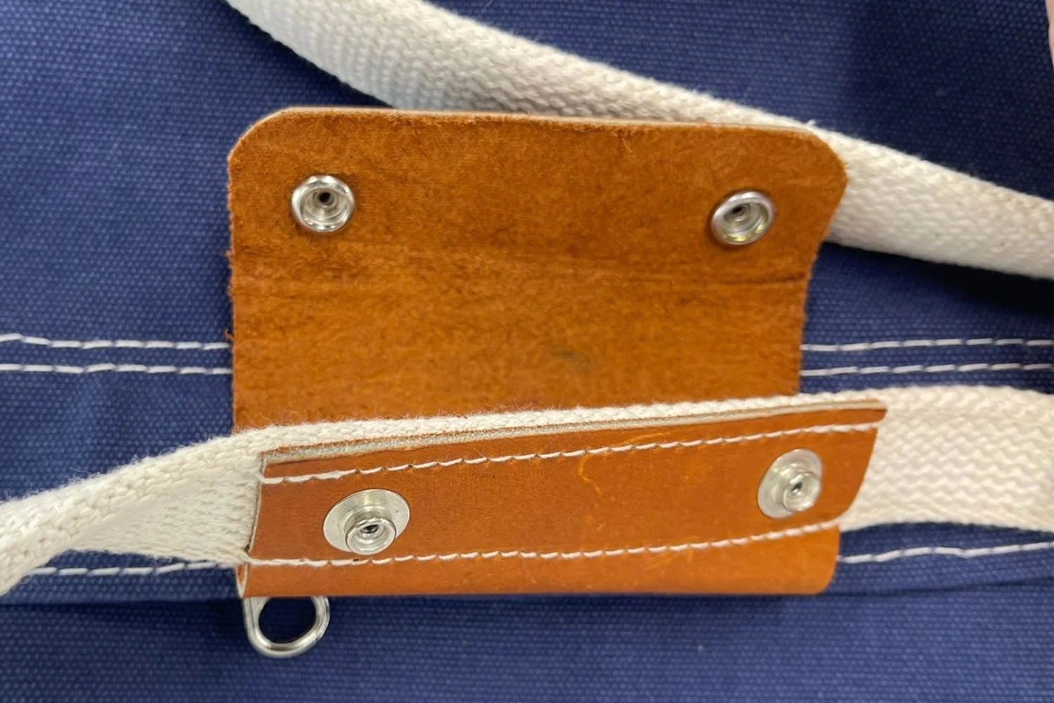 leather wrap with snaps
