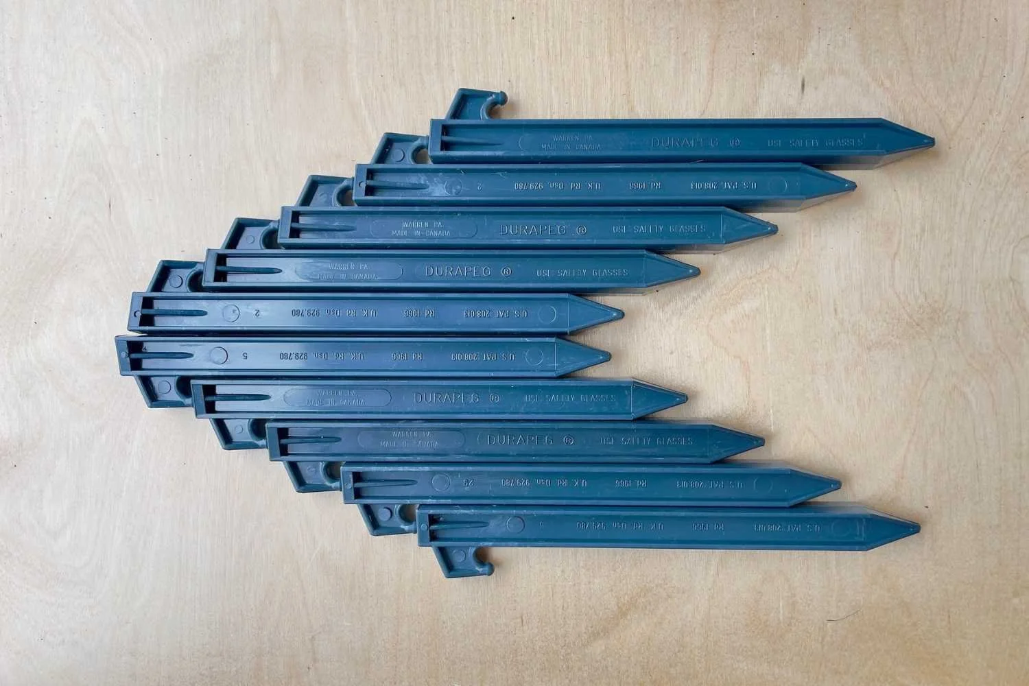 9" Durapeg Tent Stakes