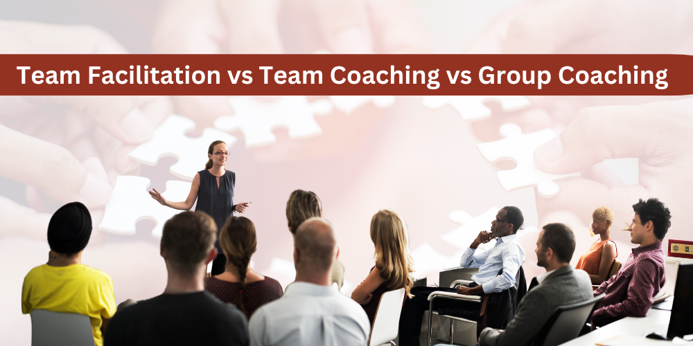 Team Coach facilitating a group session