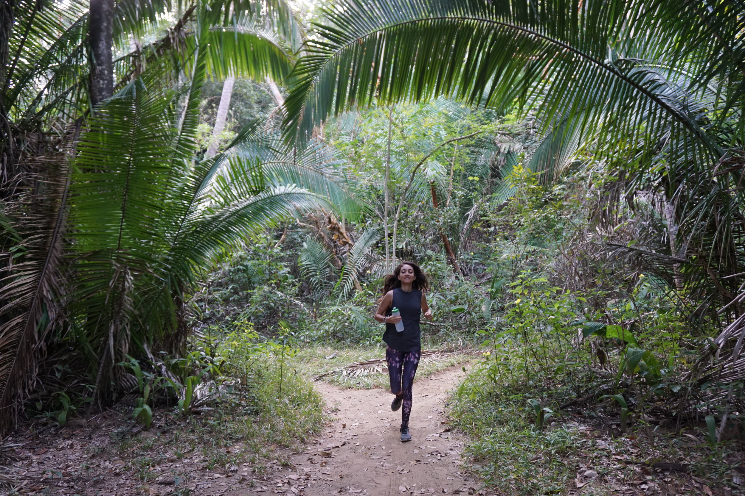 Running paths jungle Sayulita