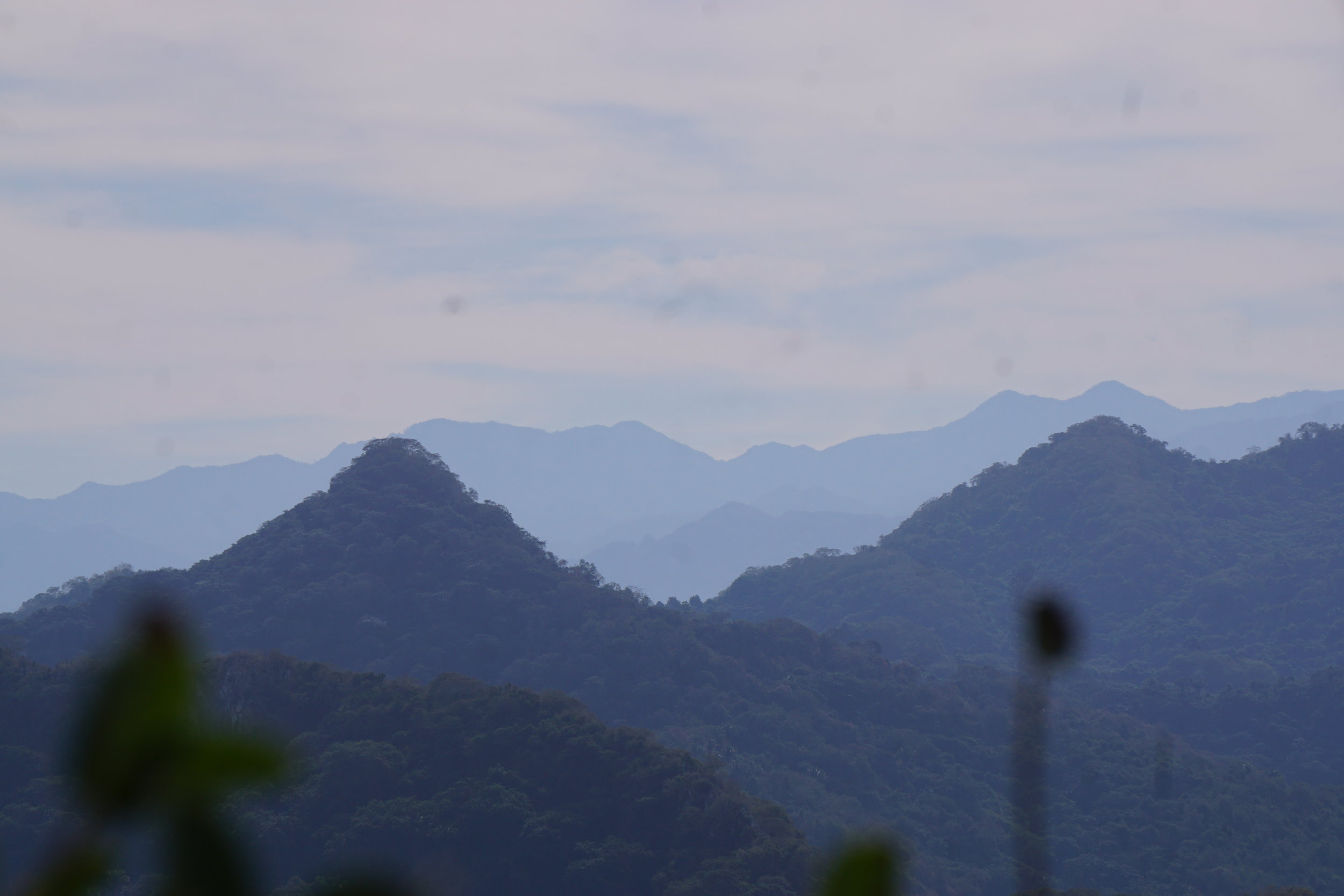 View from monkey mountains sayulita running