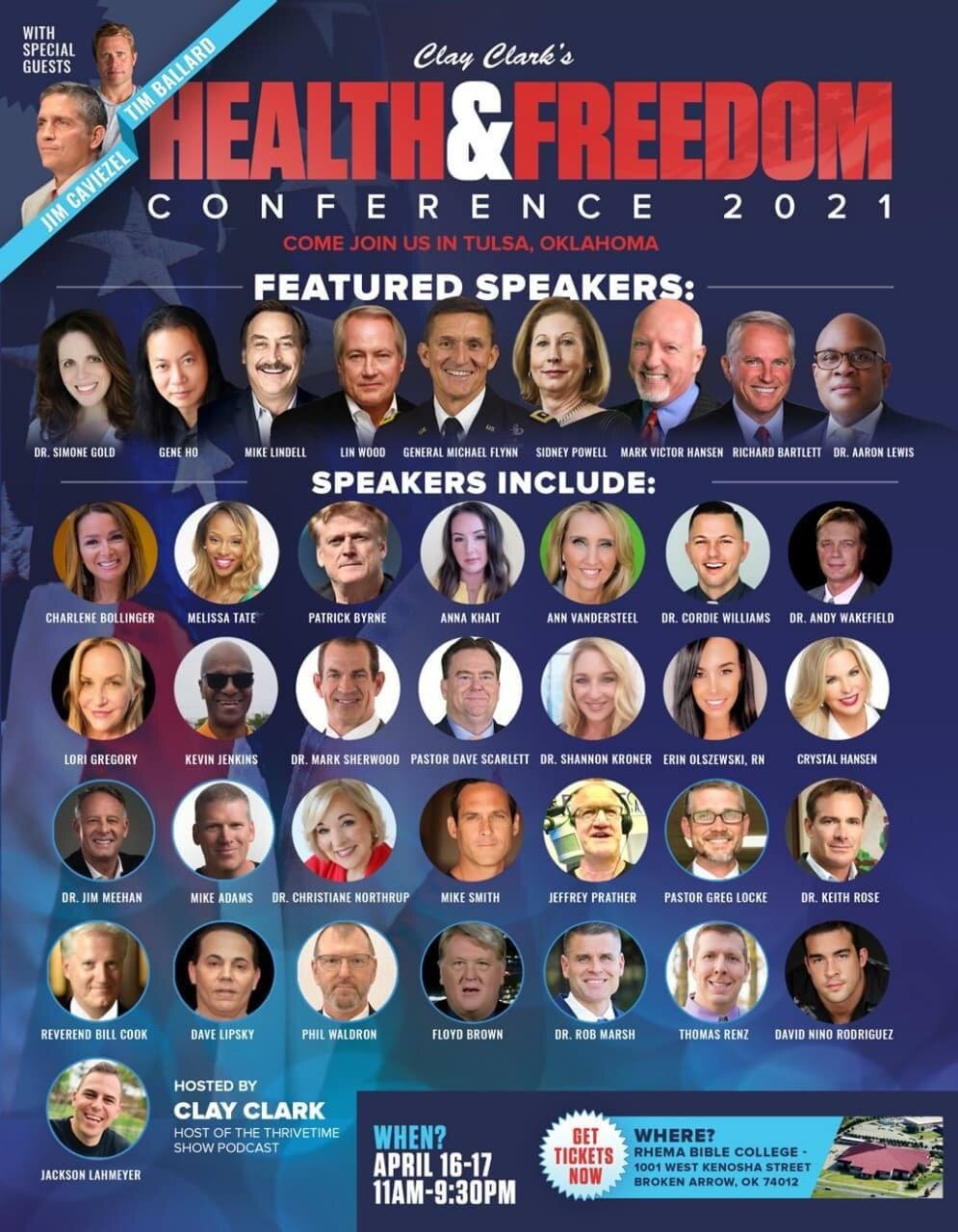 Health &amp; Freedom Conference 2021 Tulsa, OK