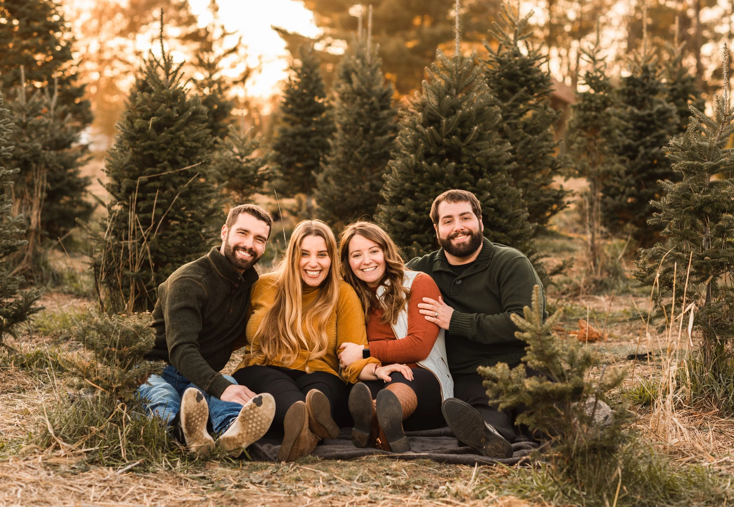Ubel Family Pictures - Christmas Tree Farm