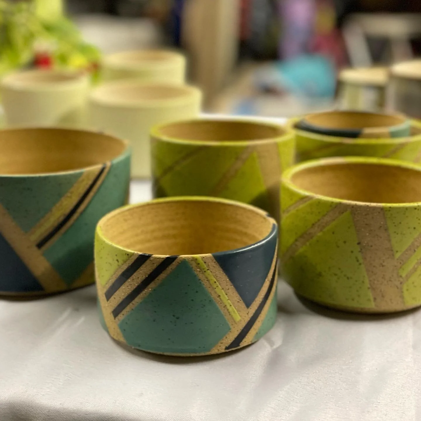Sneak peek of what you can go home with tomorrow!! Come to my garage tomorrow and Sunday from 11am to 3pm. I promise to recreate the scene from ghost with each and everyone of you!!