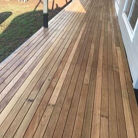 Solid Timber Australian Hardwood Outdoor Timber Deck