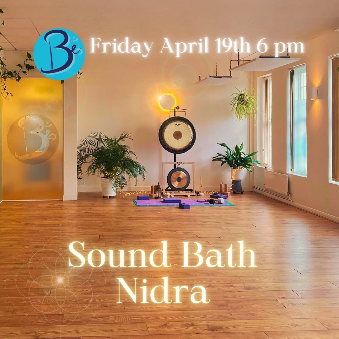 Join us ✨
Yoga Nidra has been shown to increase dopamine in your brain, a natural antidepressant ✨ 
✨Sound baths are a great way to promote rest and healing because deep relaxation puts your body into parasympathetic state where your nervous system r