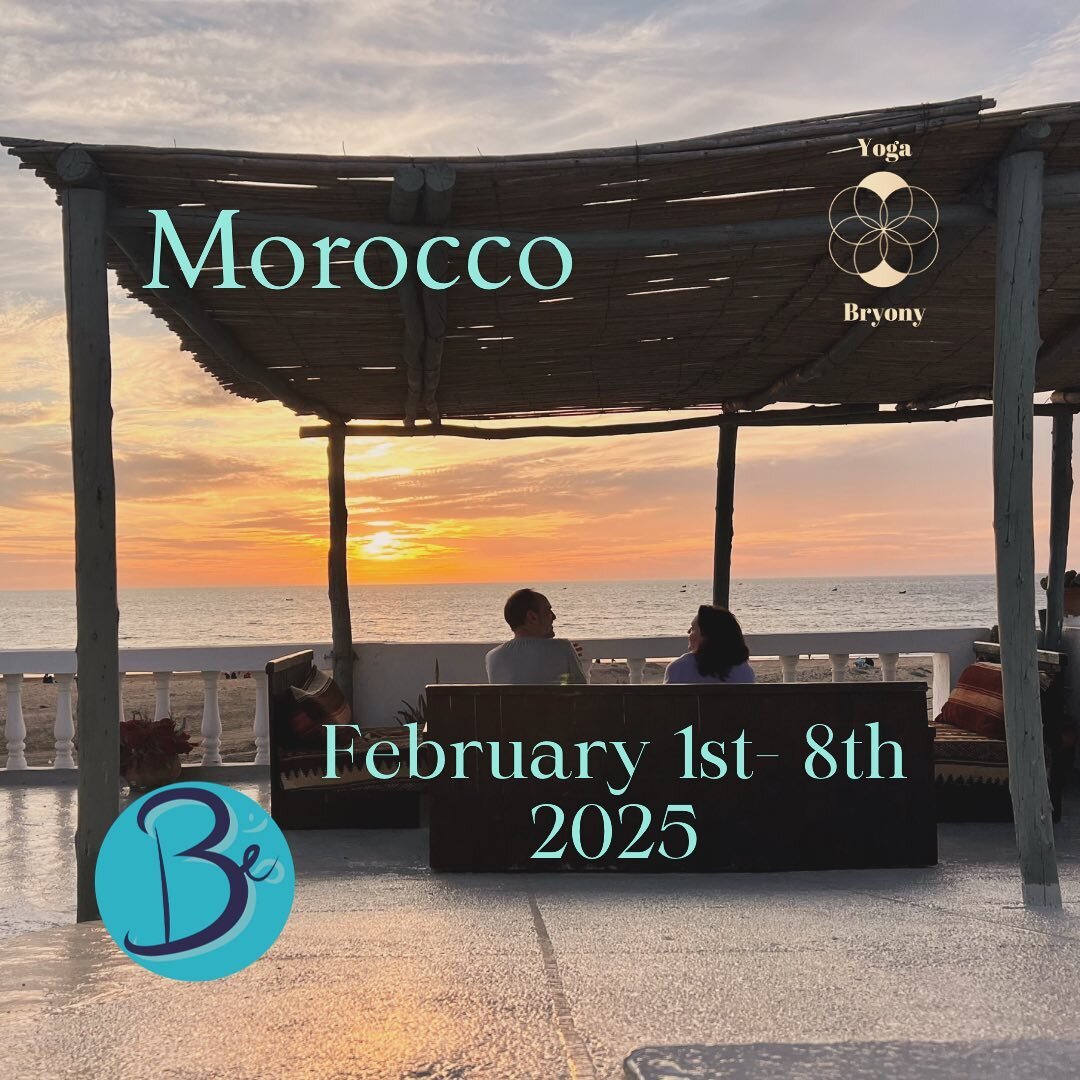 Epic 🌅 
Daily yoga &amp; meditation 🧘🏾 
Sunrise 🌄 and sunset 🌅 
Luxury Villa with sea views
Gourmet Moroccan cuisine
World famous surf 🏄 
Airport transfers included 
☀️🇲🇦☀️ 
Early bird price &pound;1208 
Get in touch 
Flights are currently un