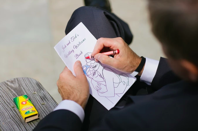  lgbt wedding custom coloring book