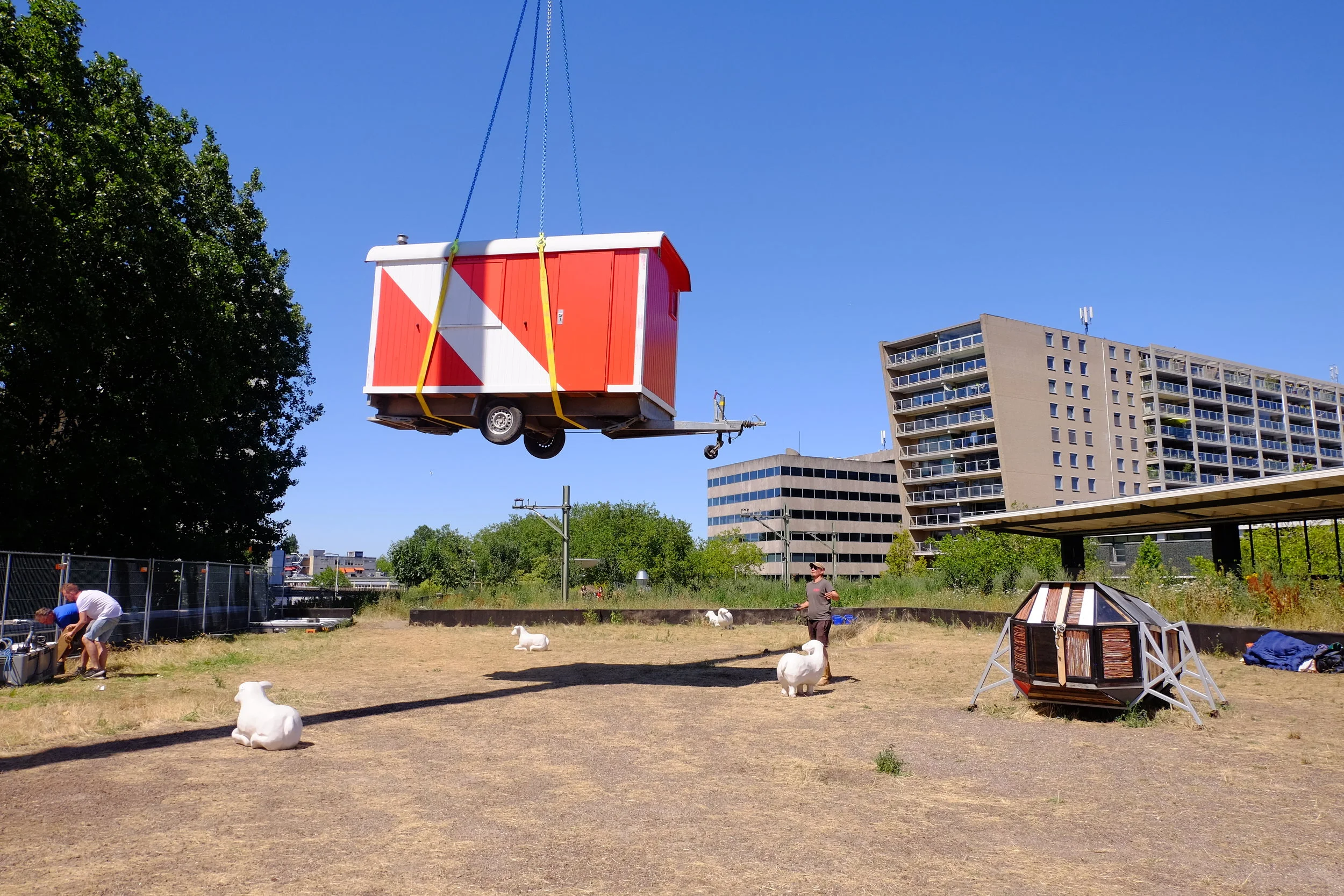 Plaatsing op luchtpark 2018