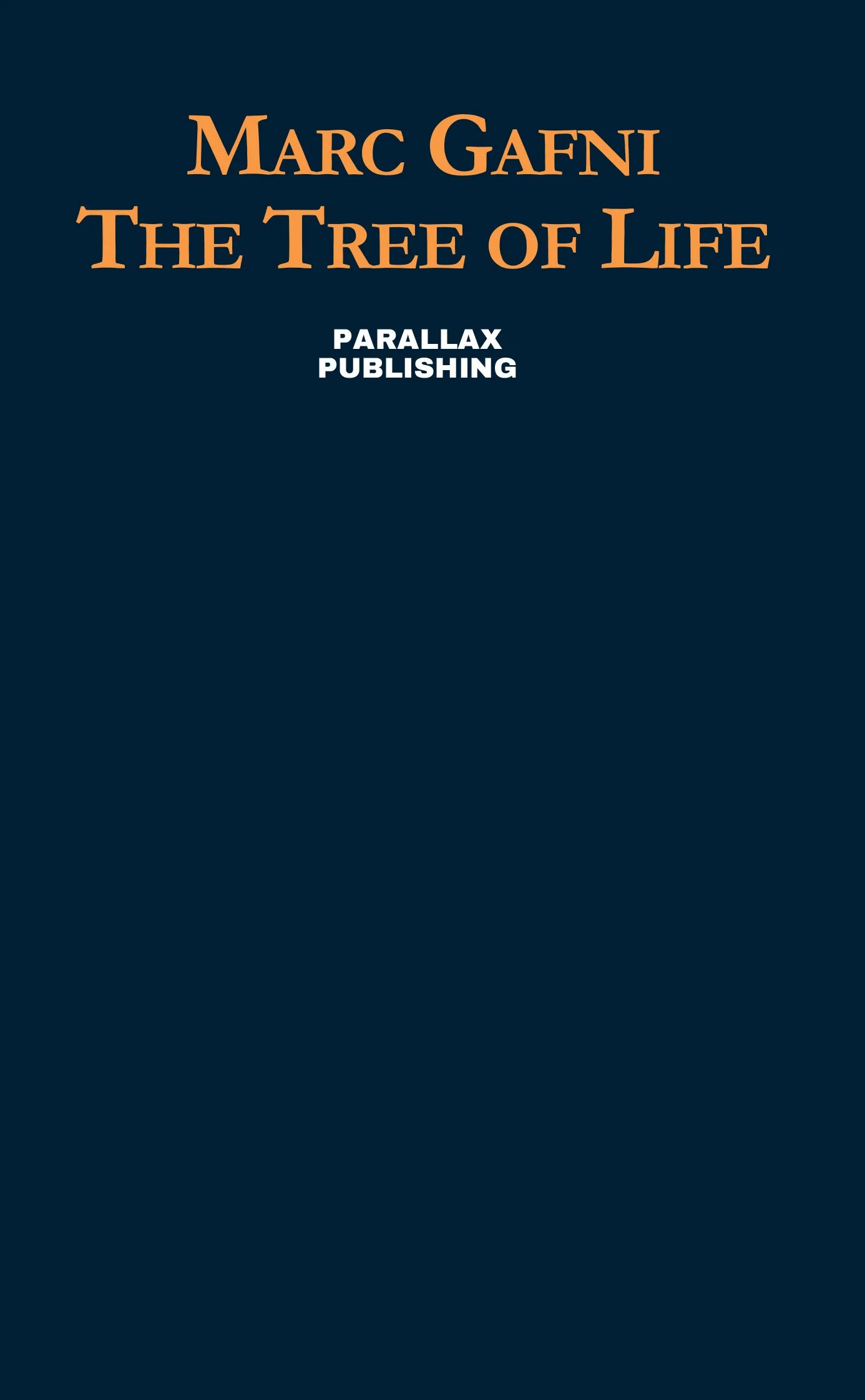 Marc Gafni: The Tree of Life