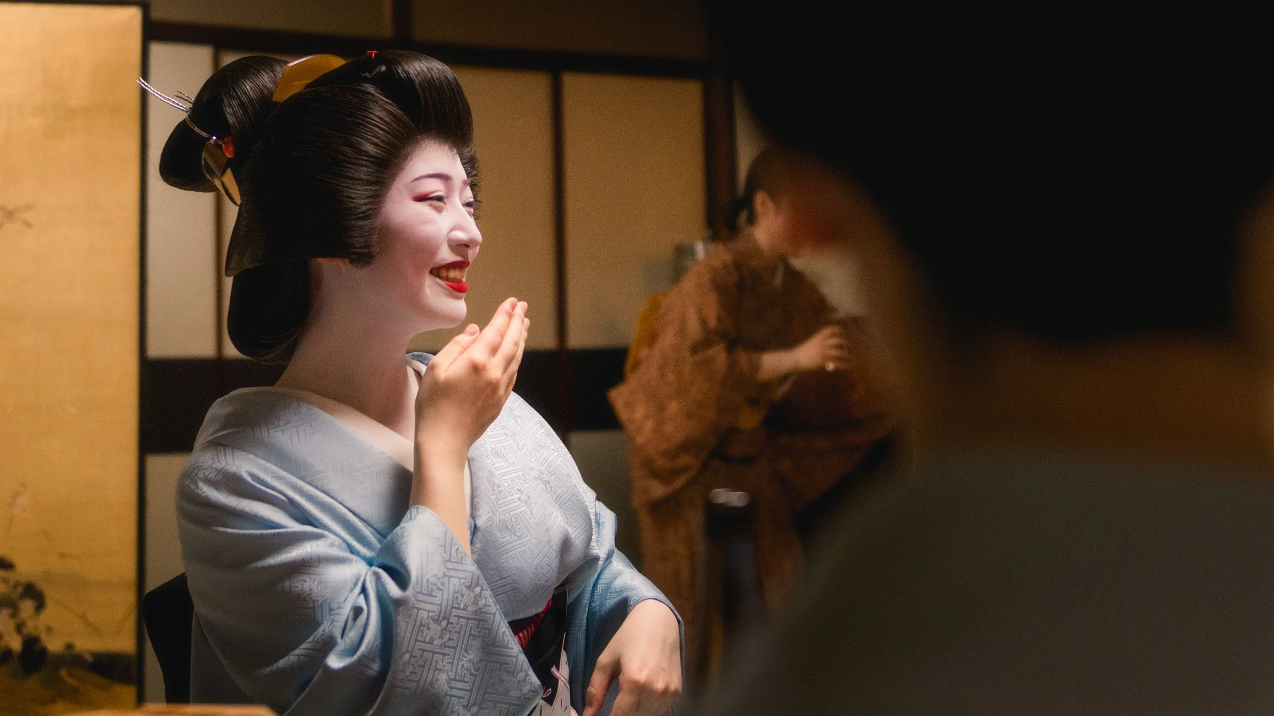 Dinner with a Geiko