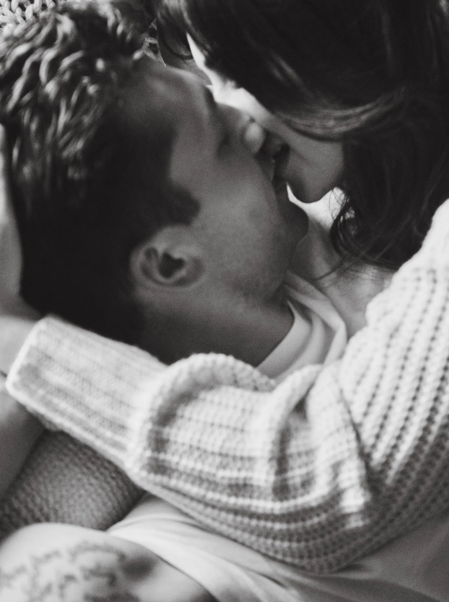 There&rsquo;s something about black and white that strips everything down to just... feeling. No distractions, no noise, just the two of you, wrapped up in blankets, stealing warmth from each other while the world outside goes cold. ❄️🤍

If life cou