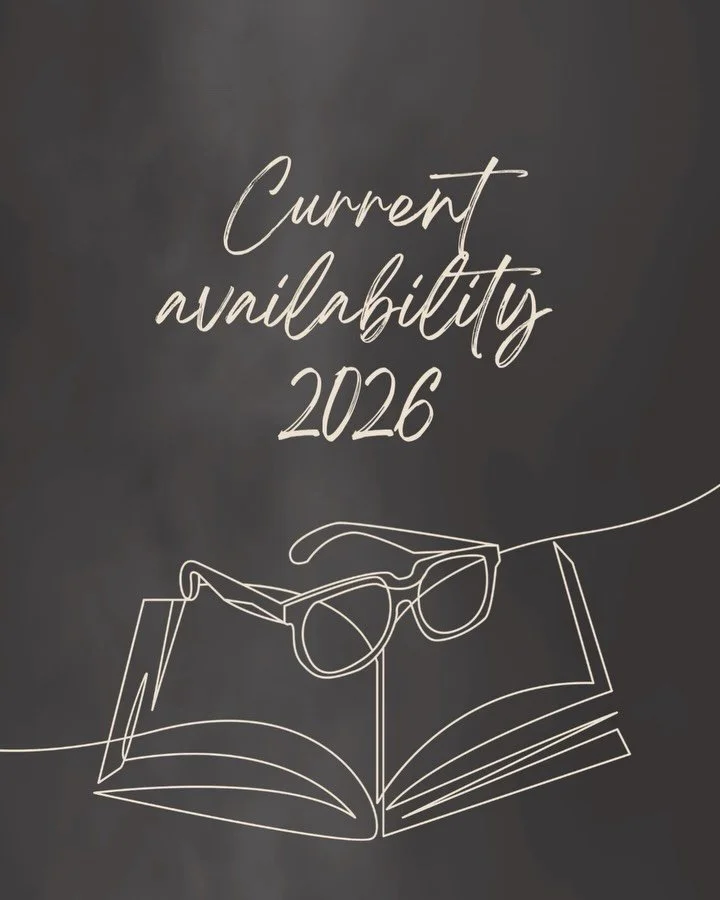 Here&rsquo;s how 2026 is looking! 😃📔⁣
⁣
If you are looking for a late summer/early autumn edit, I&rsquo;m your gal. ⁣
⁣
Message me here on Instagram or zap me an email any time with questions. Always happy to chat!⁣
⁣
Speak to you soon (hopefully)!