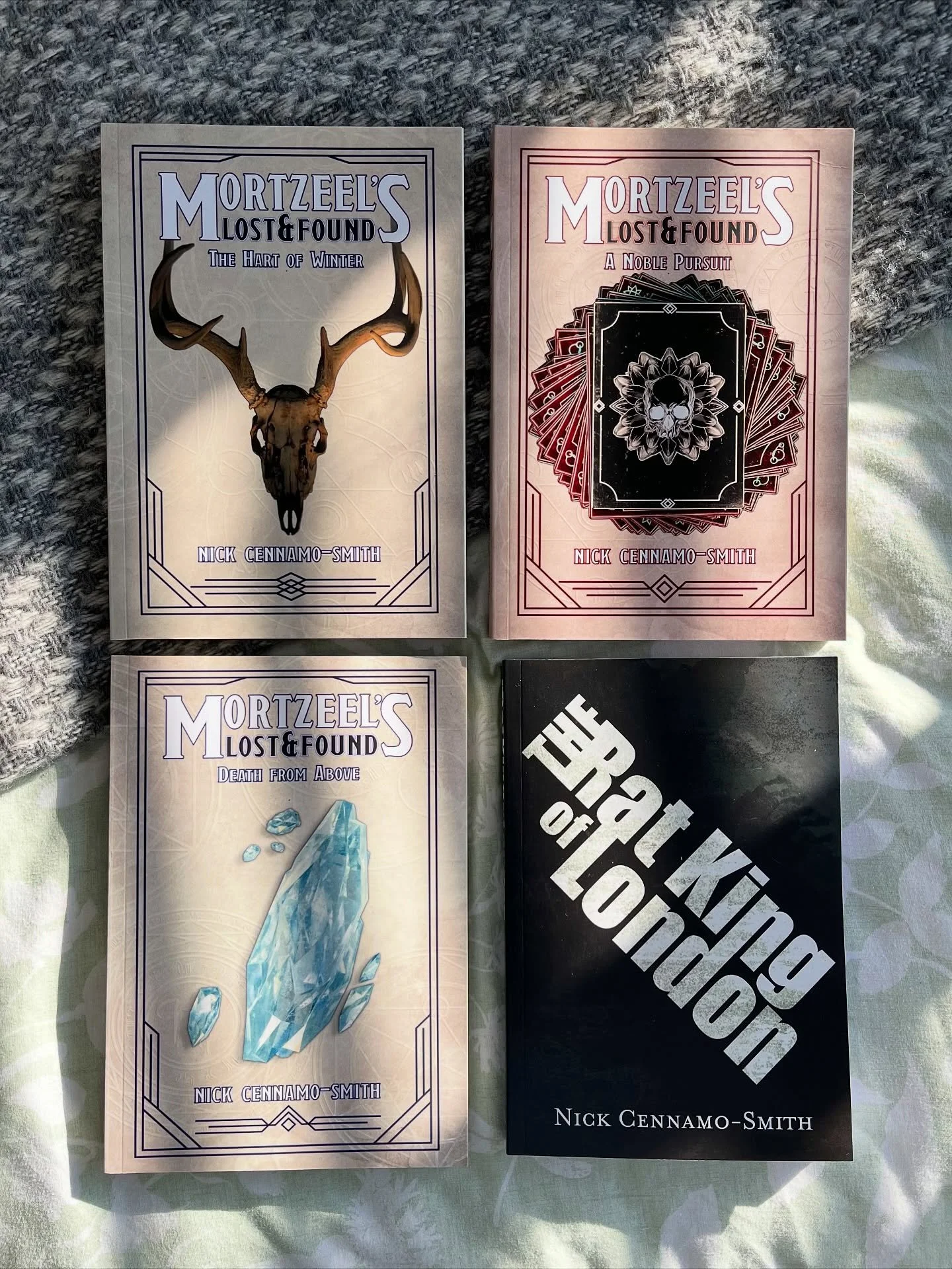 Tell me you went to a book event and met a client without telling me you went to a book event and met a client. ⁣
⁣
I bought them all. 🤓⁣
⁣
To all clients: if I edit your book I will be buying it and asking you to sign it &ndash; or in this case, th
