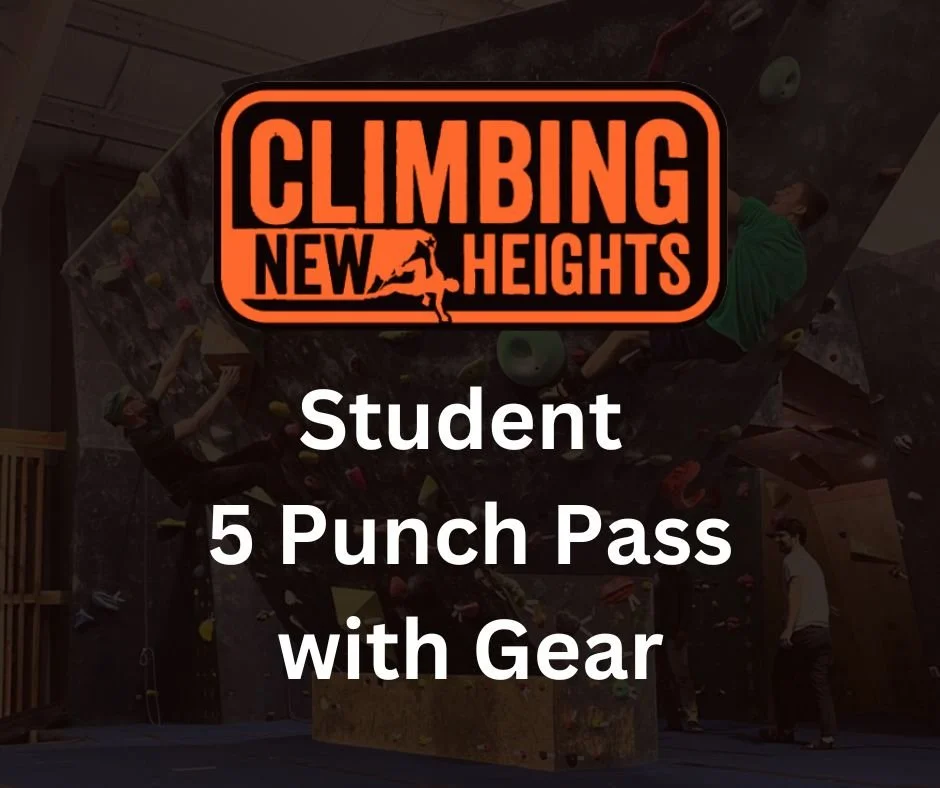 Student 5 Punch Pass with Gear Rentals