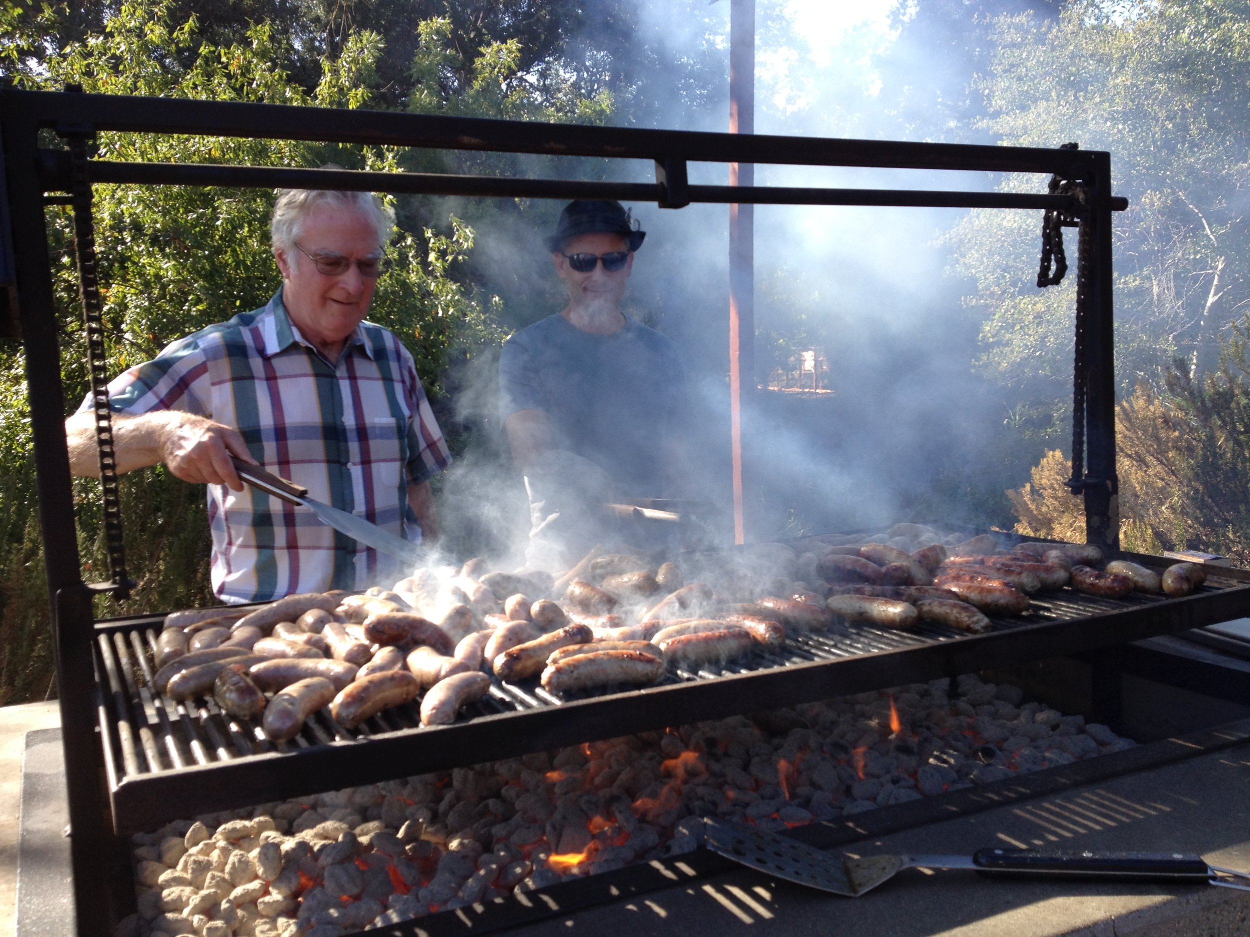 Use of the large outdoor grill included with use of the Main Hall