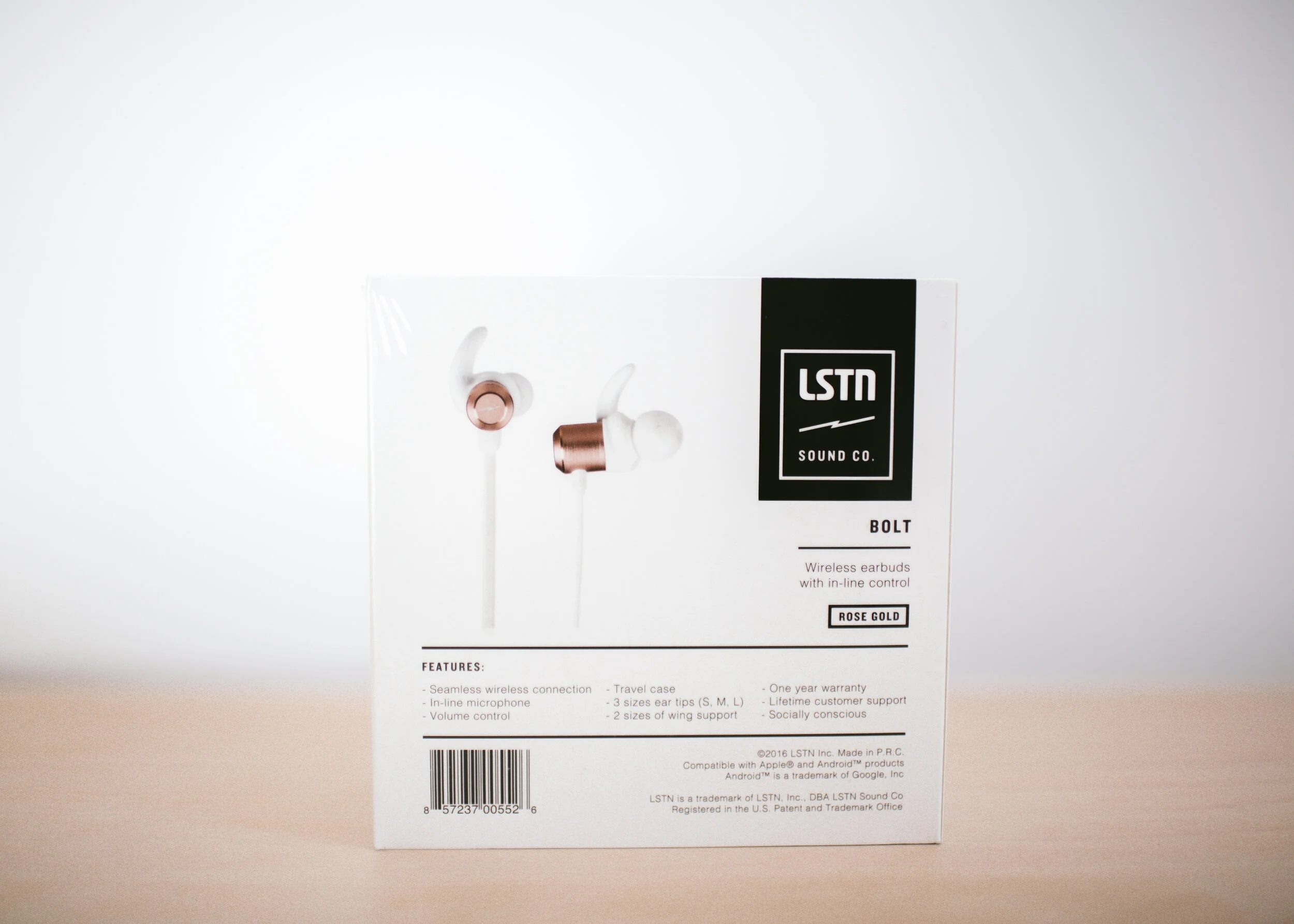 LSTN The Bolt Wireless Earbuds — B4F