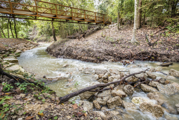 The Houston Arboretum’s new Ravine and trail system are now open to the public, located in the northwest corner of the 155-acre urban nature sanctuary photo credit: Christina Spade photos