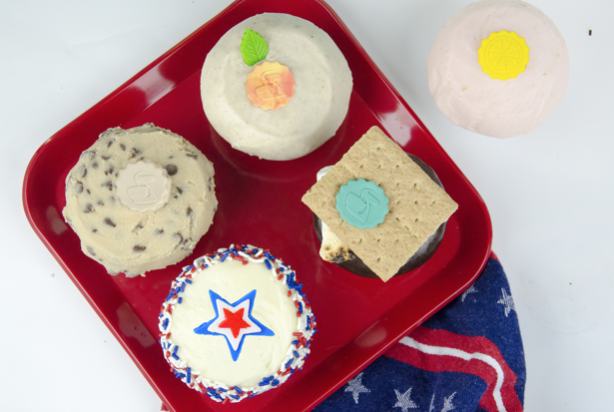 All American Summer flavors Photo courtesy of CRAVE Cupcakes