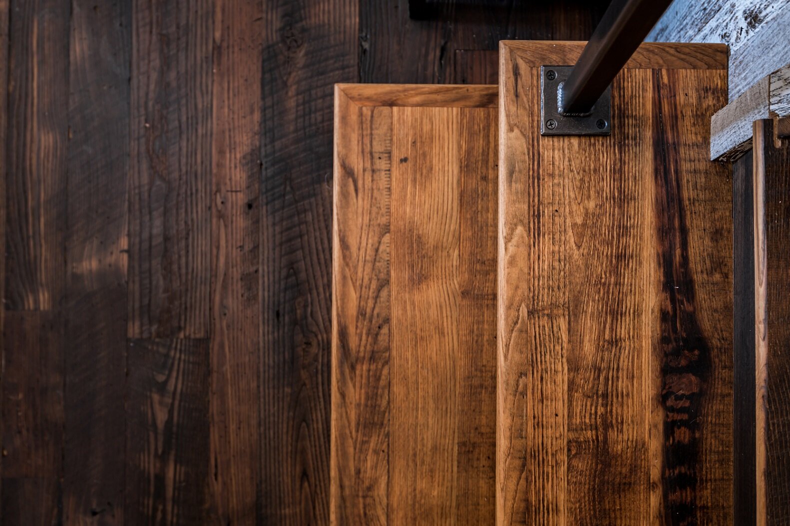 Reclaimed Engineered Hardwood Flooring Installation Broadside Reclaimed Hardwoods