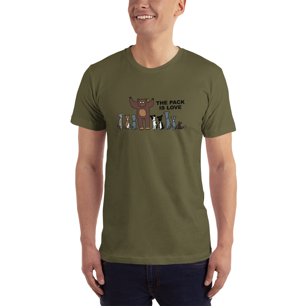 ThePackIsLove_T-Shirt_REV2_t_printfile_front_ThePackIsLove_T-Shirt_REV2_t_p_mockup_Front_Mens_Army.png