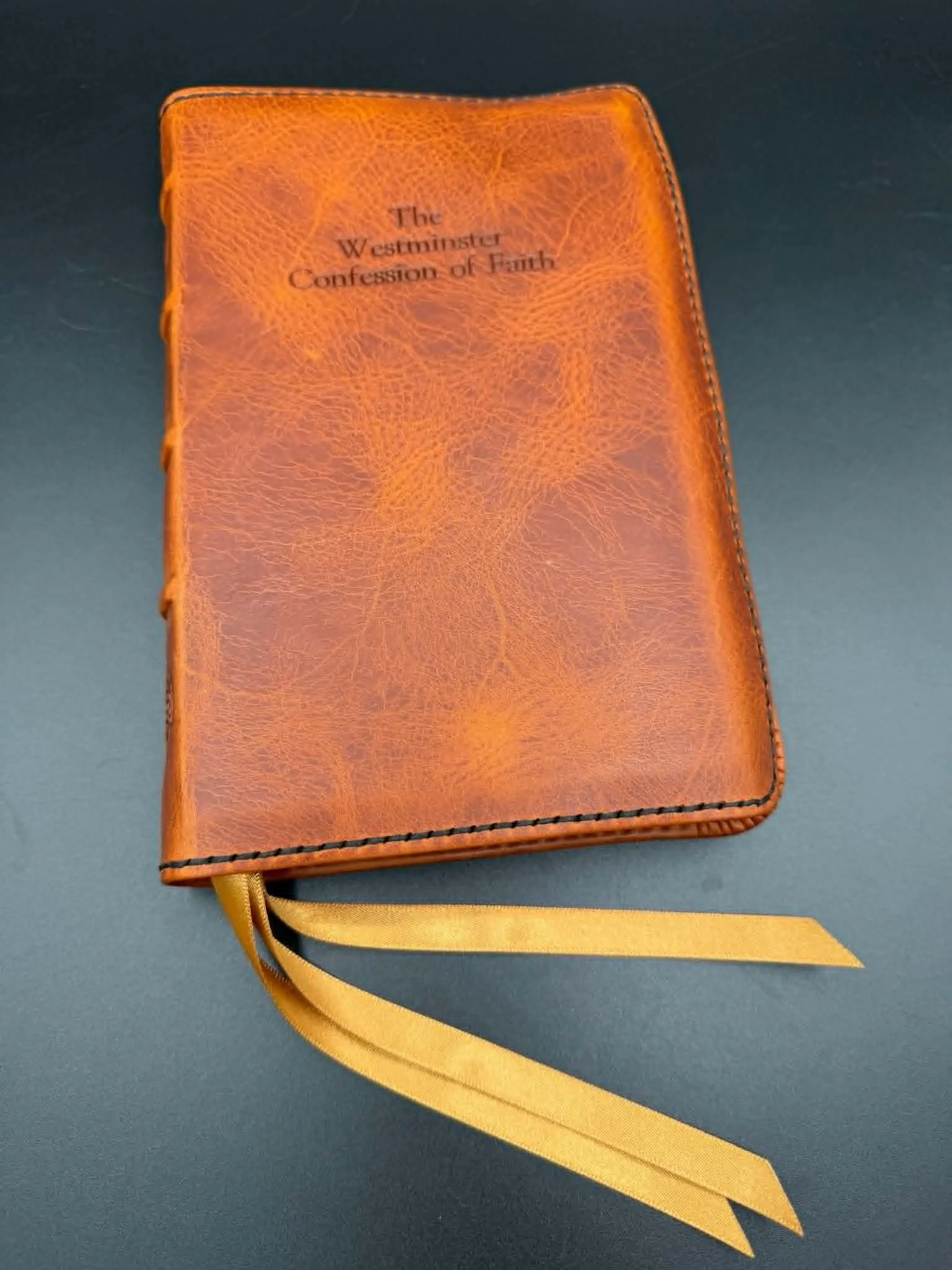 Westminster Confession and Catechisms - Golden/Black Speckled