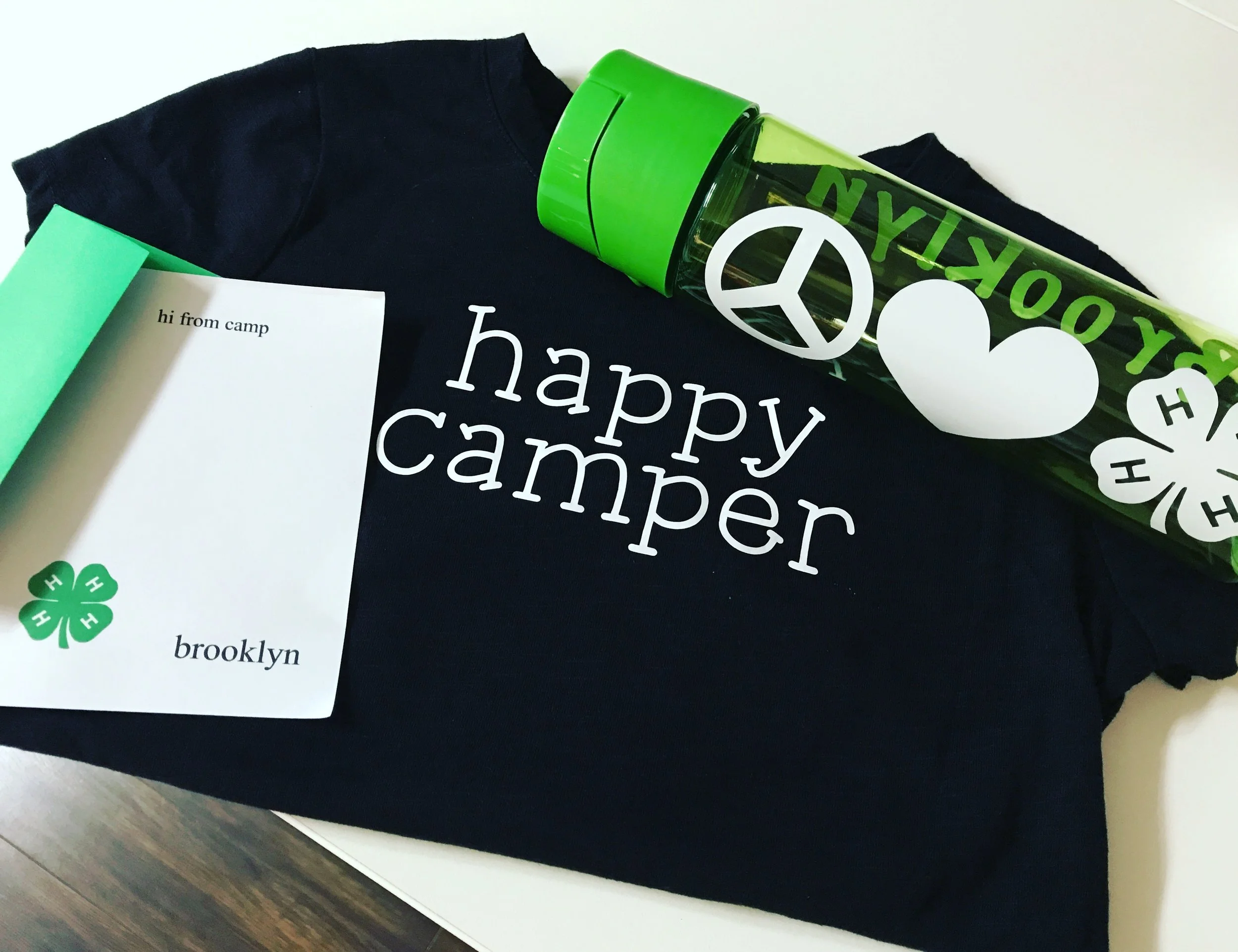 Perfect sleep away camp care package