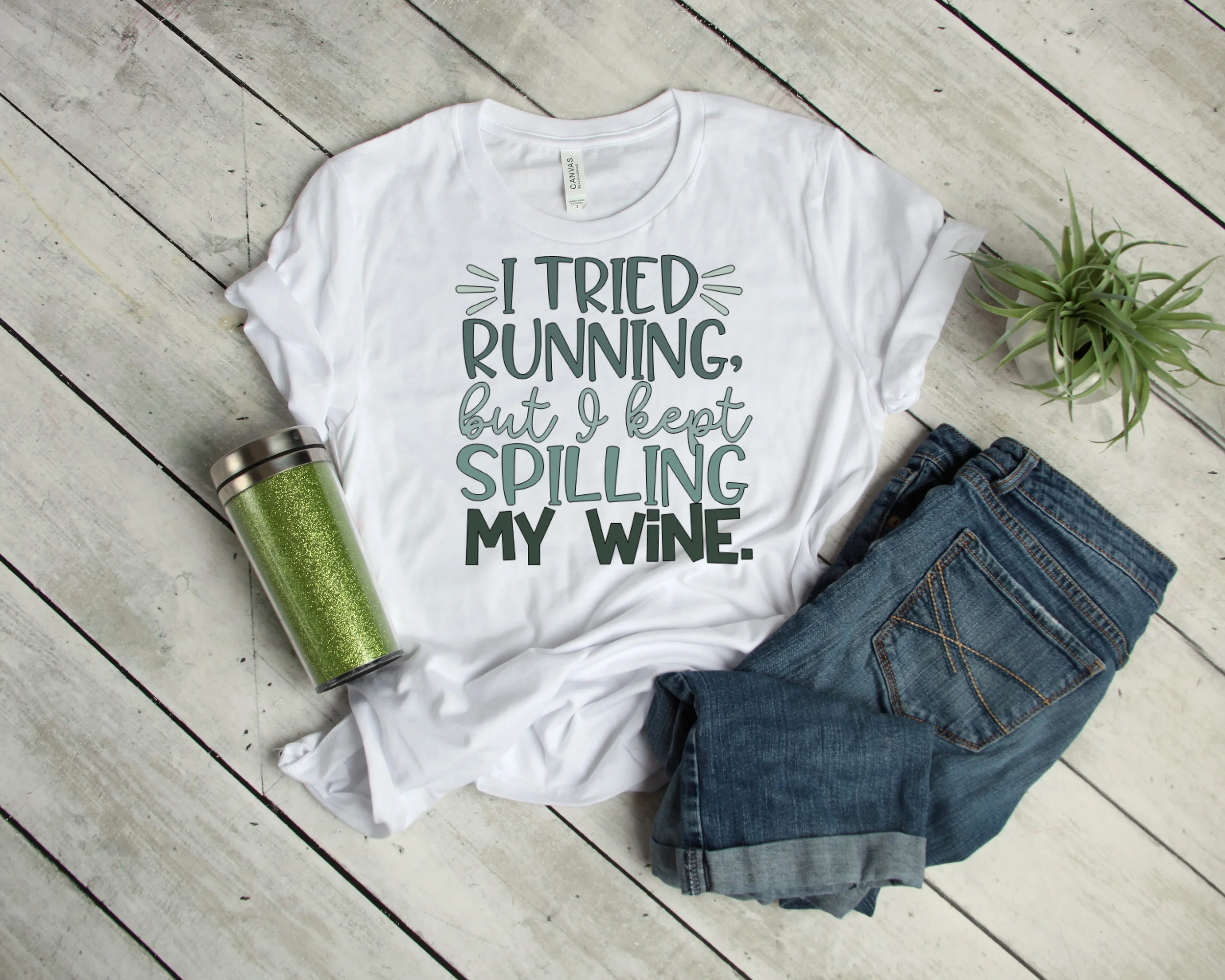 I Tried Running But I Spilled My Wine