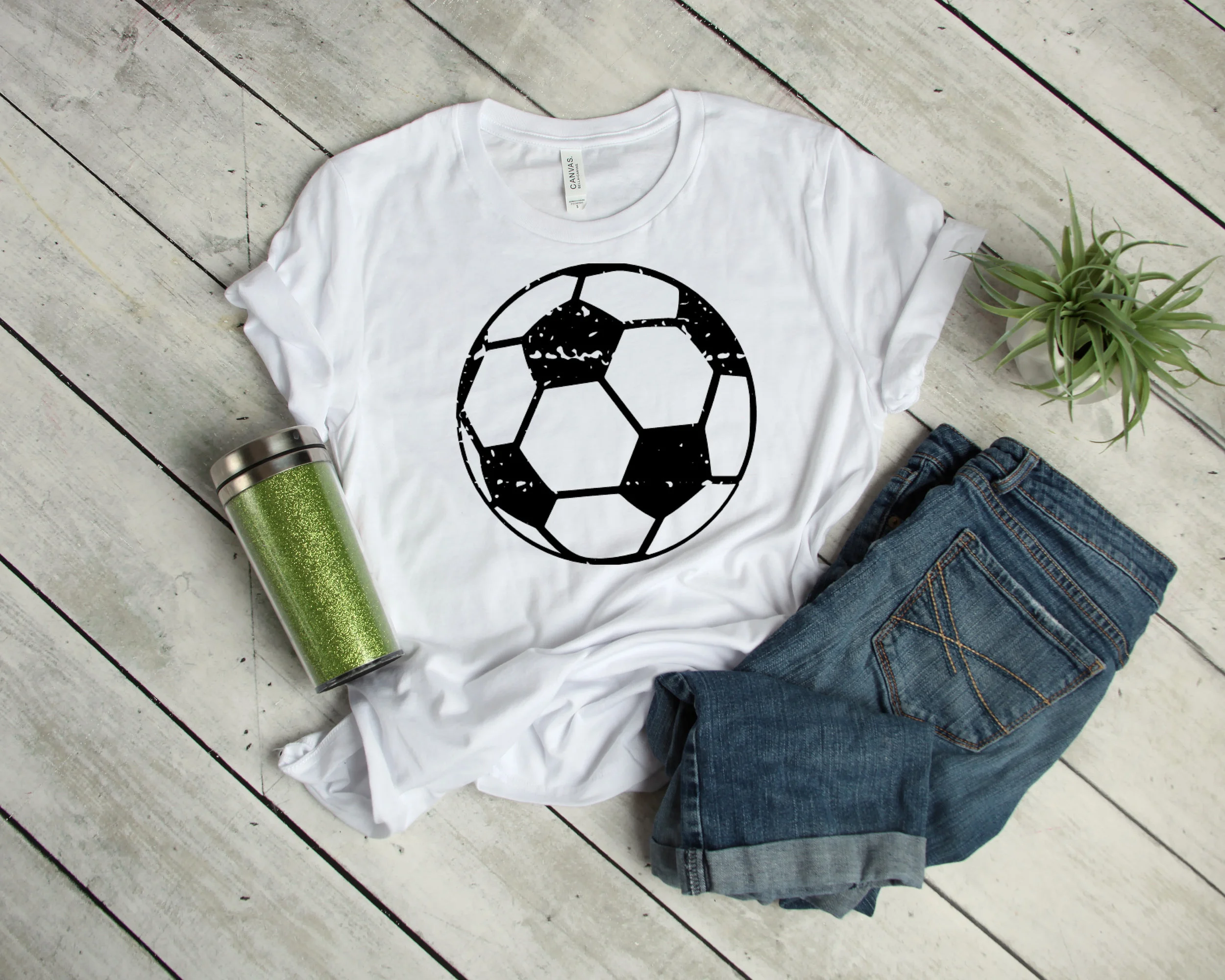 Faded Soccer Ball