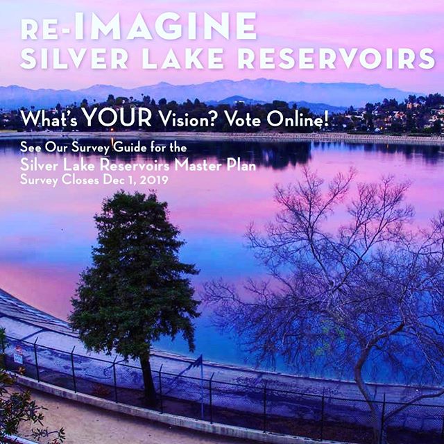 Today&rsquo;s the LAST DAY to complete the Silver Lake Reservoir Design SURVEY. Link in profile, please take a minute to tell the designers what you what!!
.
.
.
#designthefuture #silverlakereservoir #slrcmp #silverlake #masterplan #cd13 #cd4 #losang