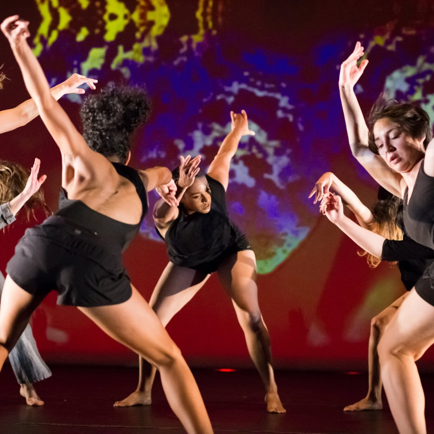 Experimental contemporary modern dance