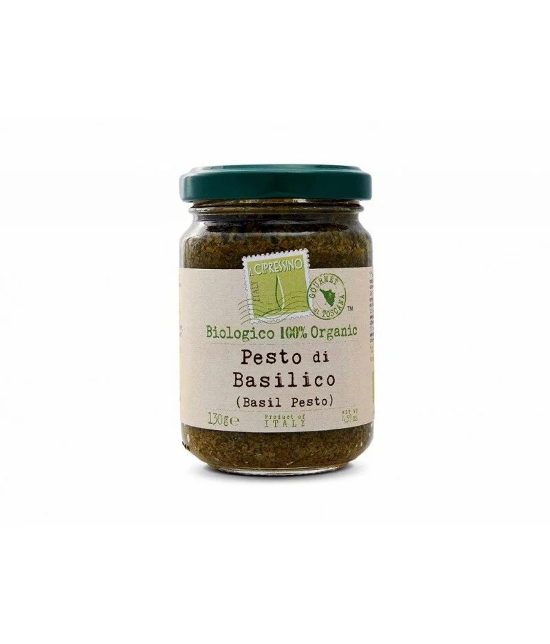 PESTO CON ALBAHACA BIO IL CIPRESSINO 130g
