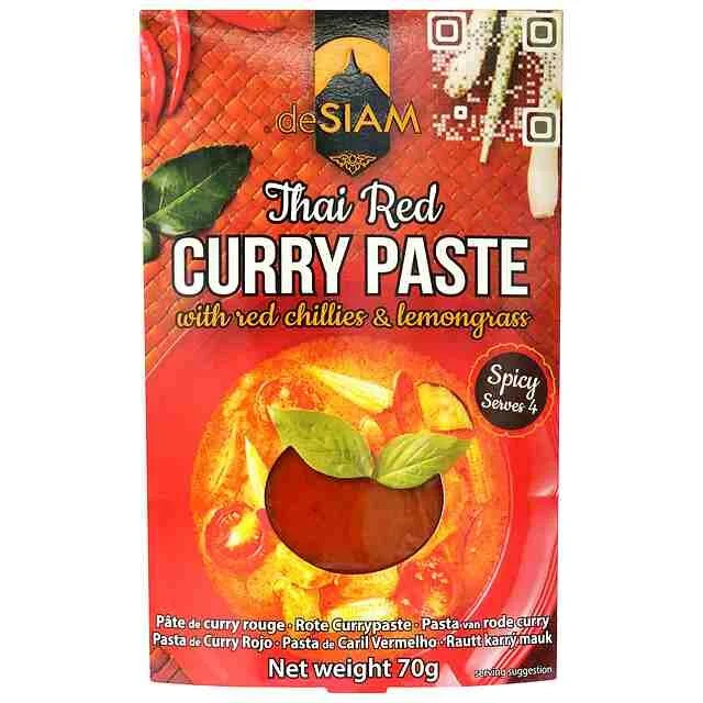 PASTA DE CURRY ROJO PICANTE deSIAM 70g