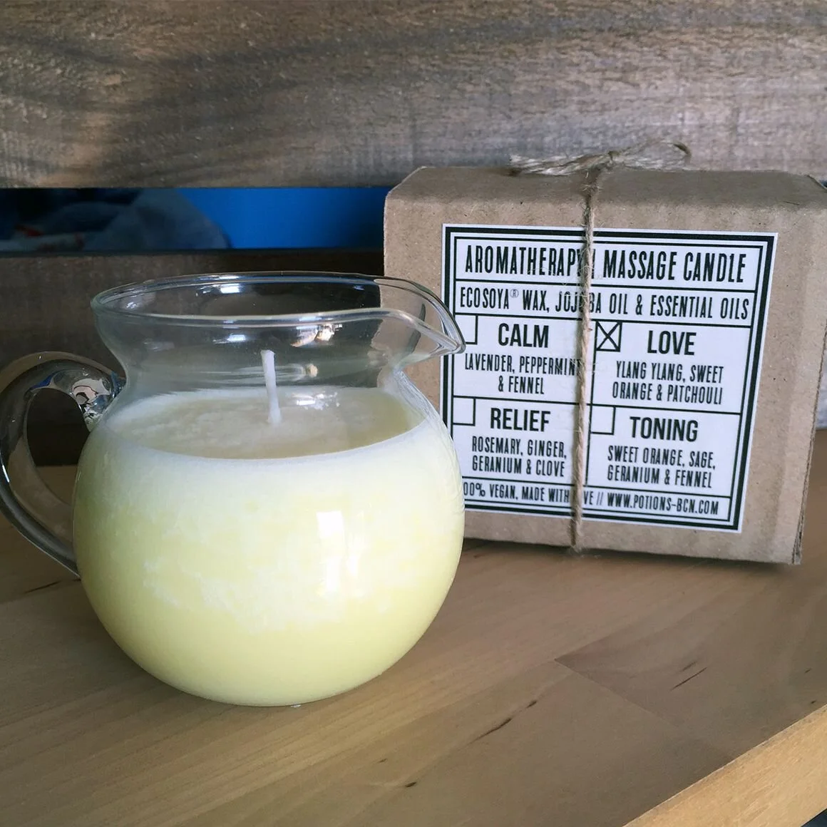 Aromatherapy Massage Candle