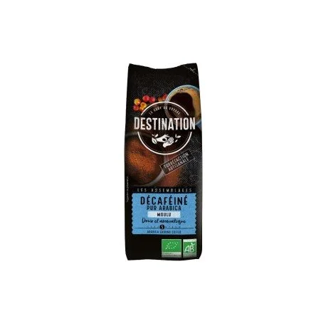 CAFE MOLIDO DESCAFEINADO SUAVE 100% ARABICA BIO, 250 g